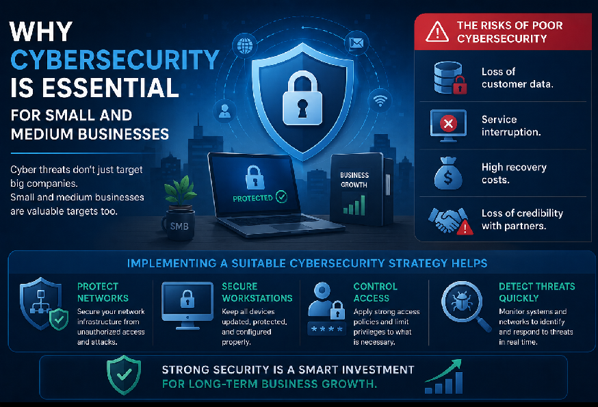 Pourquoi la cybersécurité est indispensable pour les PME